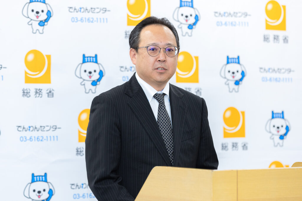 受託団体のJUSA会長として、当社代表取締役の近藤邦昭が挨拶